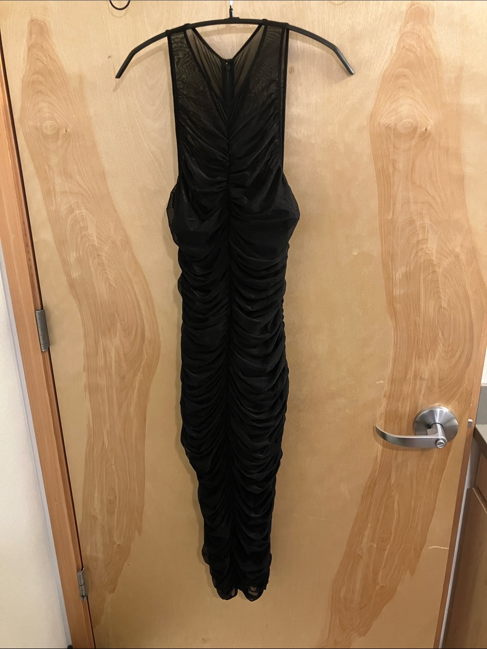 FLEUR DU MAL Ruched Midi Dress